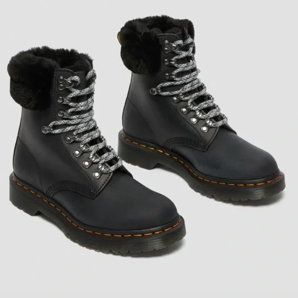 Dr. Martens 1461 BEX UNISEX - Zapatos Con Cordones - Black Smooth/negro